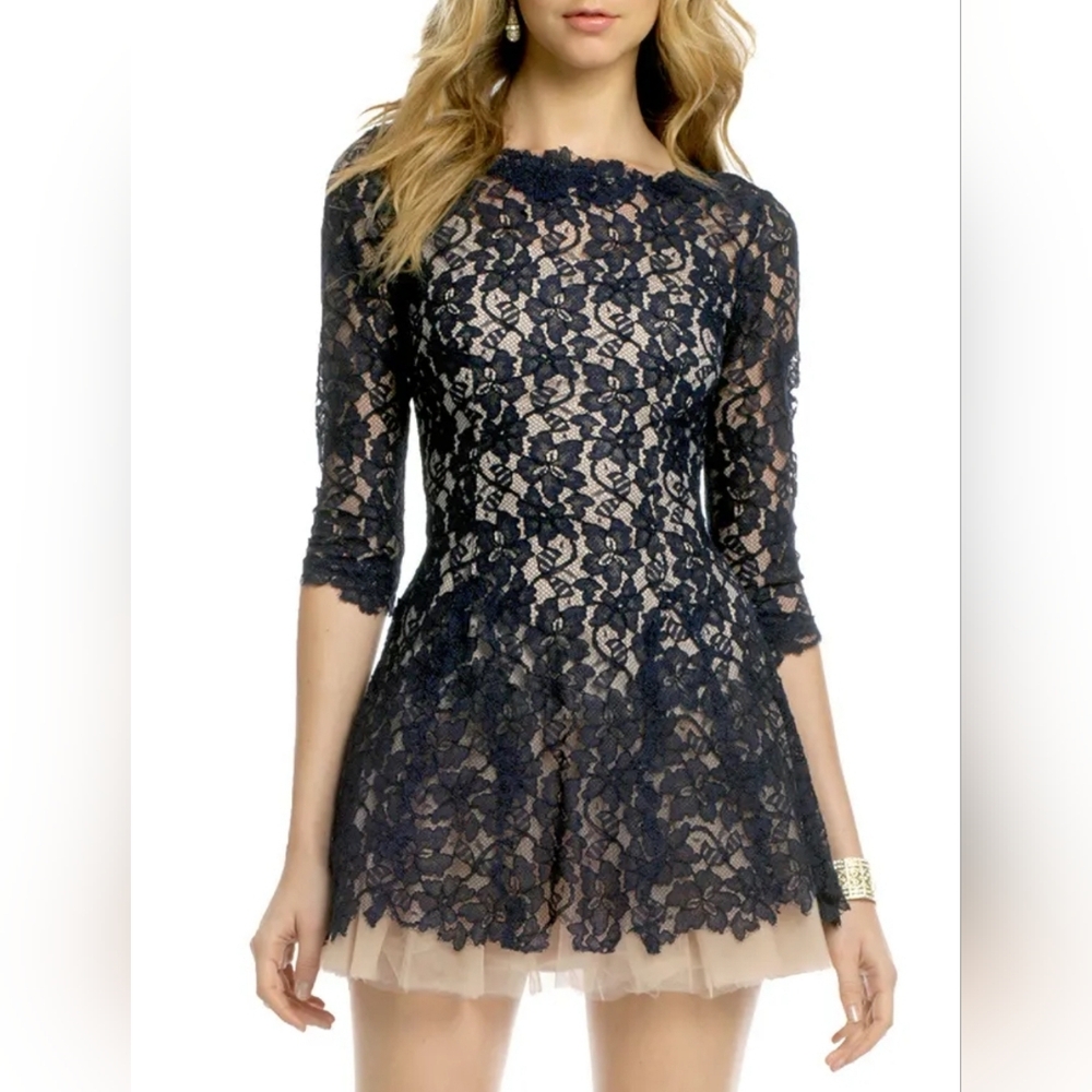 Nha Khanh Sweet Talk Dress Black Size 4